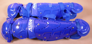 All-Star LGW11.5FP Fastpitch Player Series Youth Leg Guards , Ages 7-9 , Blue | Industrial MRO Tools and Replacement Industrial Equipment Components