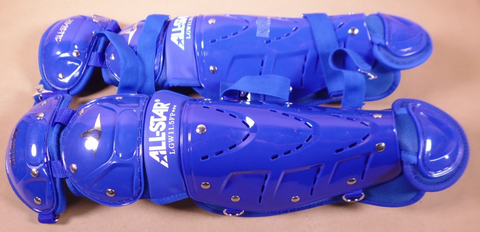 All-Star LGW11.5FP Fastpitch Player Series Youth Leg Guards , Ages 7-9 , Blue | Industrial MRO Tools and Replacement Industrial Equipment Components