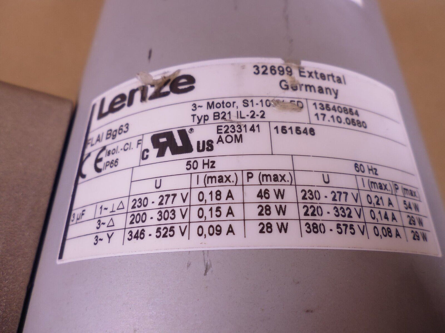 Lenze 32699 Cooling Fan Extertal FLAI Bg63 , 120mm ID x 125mm OD | Industrial Electric Motors, Pumps &amp; Parts