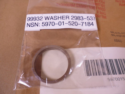 (5x) Moog 2983-537 Washer Insulator , 5970-01-520-7184