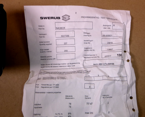 NA38/24 NovAseptic Valve Replacement NA38 Diaphragm W/ Certificate | Industrial MRO Replacement Parts, Manufacturing Machine Parts & Components, Heavy Equipment Parts Supplier