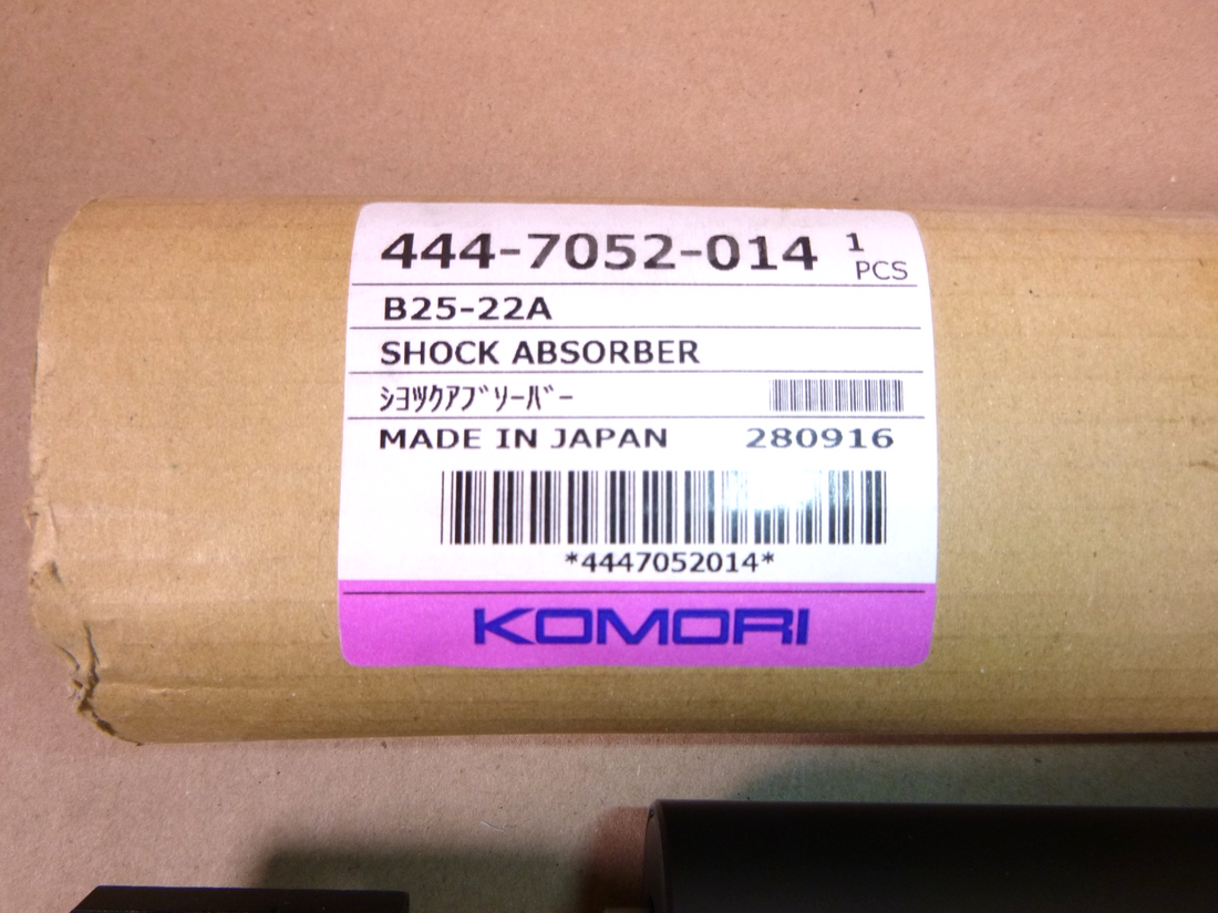 Genuine OEM Komori Printing Shock Absorber 444-7052-014 | Industrial MRO Replacement Parts, Manufacturing Machine Parts &amp; Components, Heavy Equipment Parts Supplier