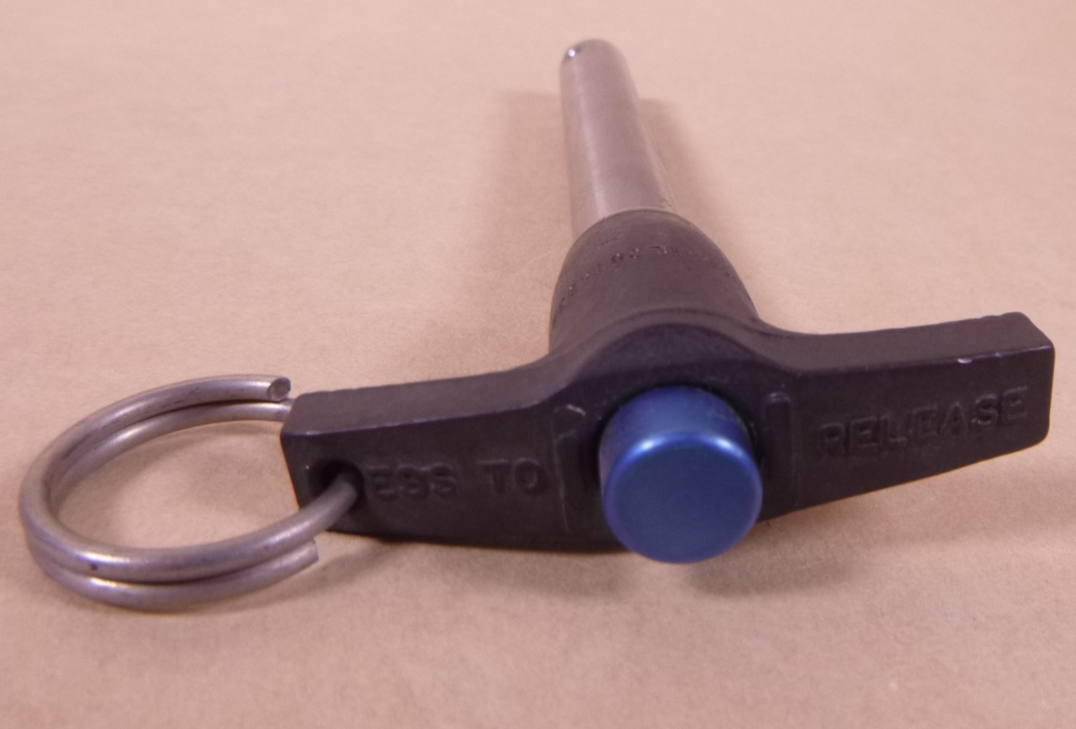 1/2" Shank x 3-1/2" Grip T Hdl Stainless Steel Quick Release Pin Avibank USA