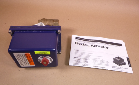 EHH24ATE20H Dynaquip 3/4" 2-Way Electrically Operated Ball Valve 12/24 Vdc 1AWD5 | Electrical MRO Replacement Parts & Components and Commercial Electrical Supplies Company