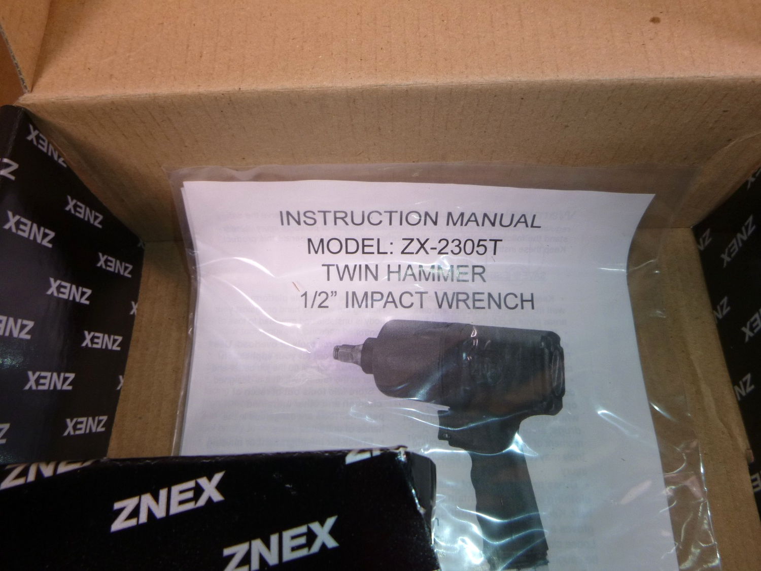 1/2 Inch Drive Pneumatic Impact Wrench, High Torque 900 Ft. Lbs. Twin Hammer | Industrial MRO Tools and Replacement Industrial Equipment Components