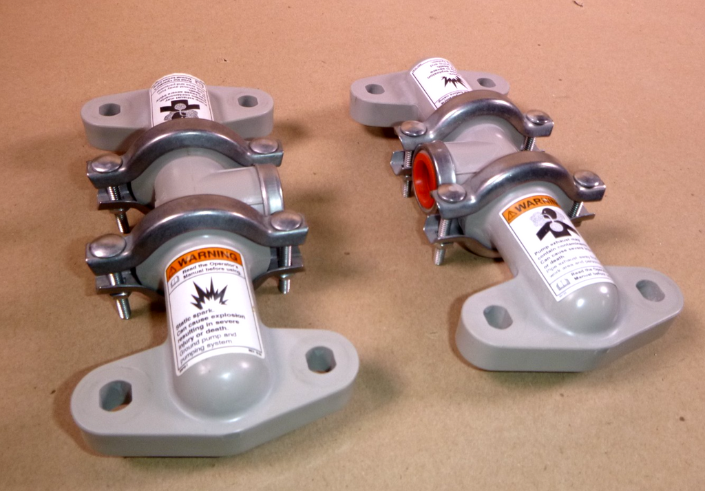 2x ARO Diaphragm Pump 1/2" Outlet Manifold (Top) 93102-1 Fits Pump 666053-344 | Industrial Electric Motors, Pumps & Parts