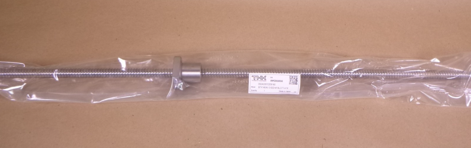 THK BTK1404V-3.6ZZ+818LC7T-H1K Precision Ball Screw , 818mm Long