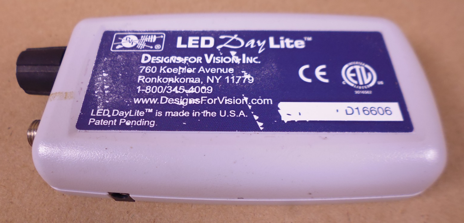 (UNTESTED) Vision LED Daylite DVI-LEDNL Battery Pack - AS-IS May Need Battery | Industrial MRO Replacement Parts, Manufacturing Machine Parts &amp; Components, Heavy Equipment Parts Supplier