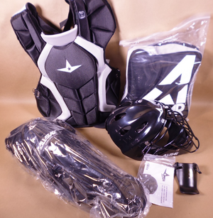 AllStar Player's Series Catcher's Kit CKCC912PS Ages 9-12 Black + Bag | Industrial MRO Tools and Replacement Industrial Equipment Components