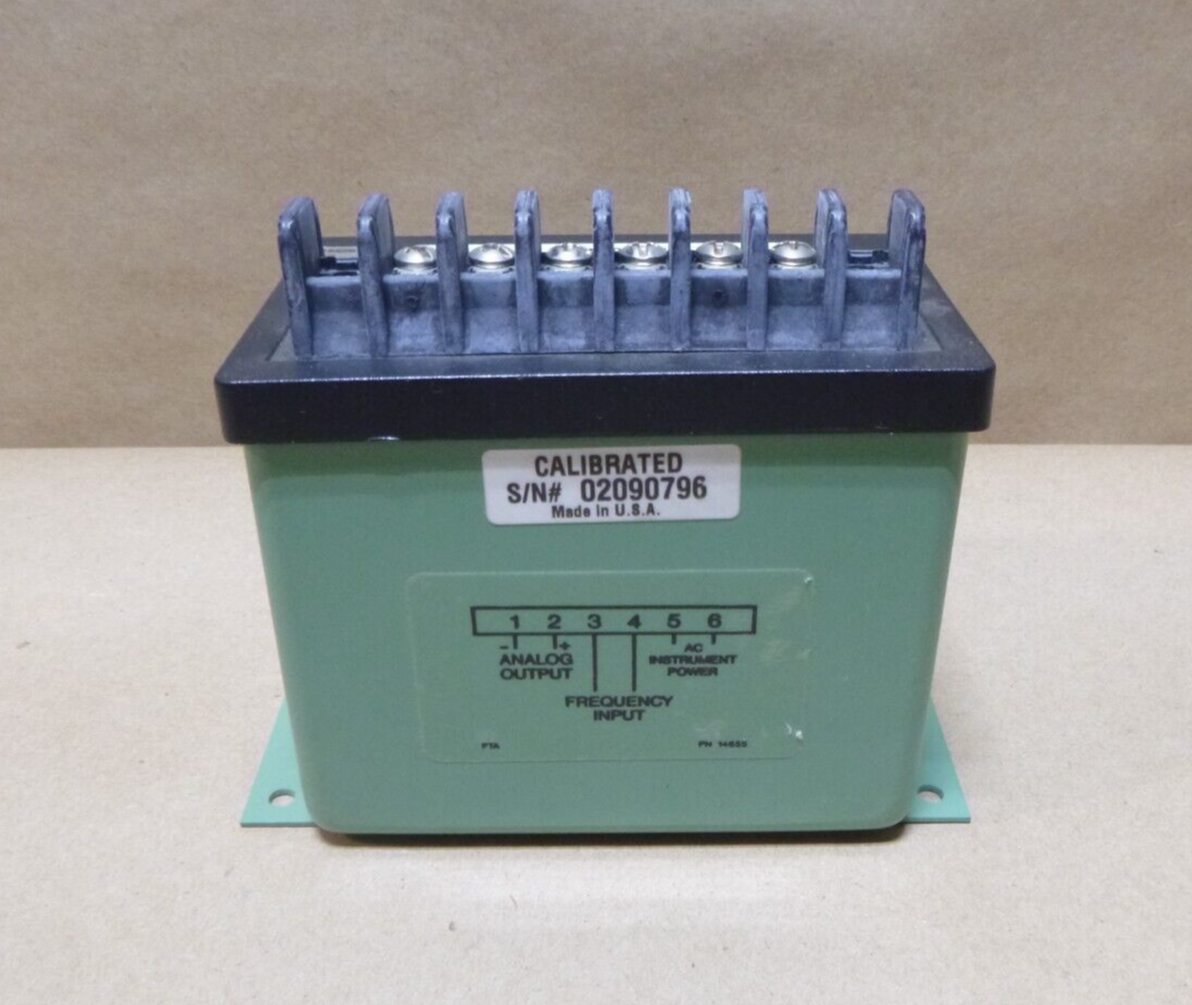 USGI Ohio Semitronics AC Analog Instrument Transducer 5-50 Volts 0-200 Hz. | Electrical MRO Replacement Parts &amp; Components and Commercial Electrical Supplies Company
