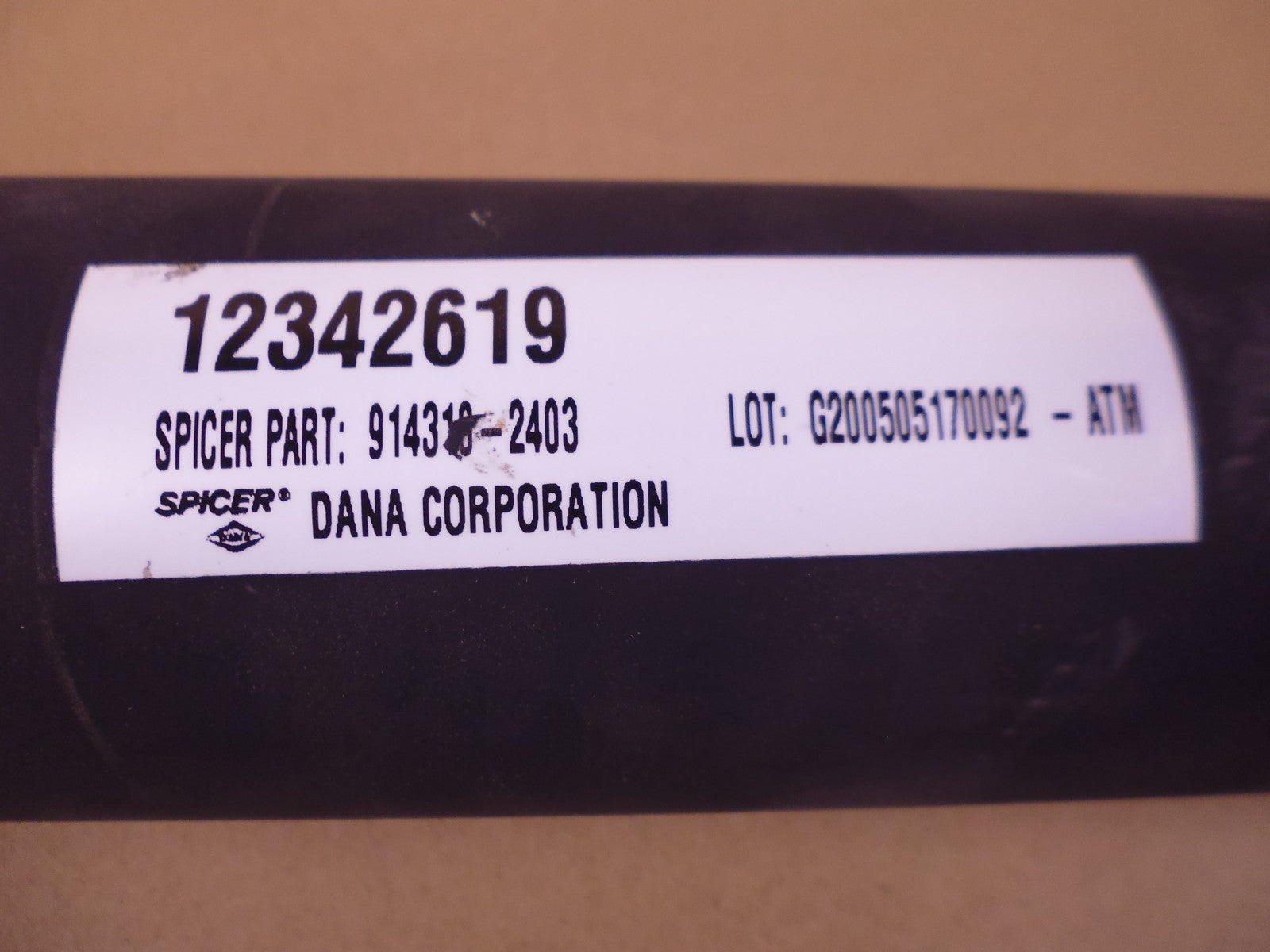 Rear Drive Shaft HMMWV Humvee M998A1 M1097 12342619 , 2520-01-357-5044 | Genuine HMMWV Replacement Parts and Military Surplus Humvee Parts &amp; Accessories