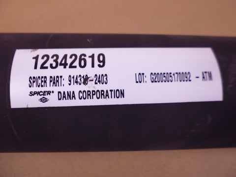 Rear Drive Shaft HMMWV Humvee M998A1 M1097 12342619 , 2520-01-357-5044 | Genuine HMMWV Replacement Parts and Military Surplus Humvee Parts & Accessories