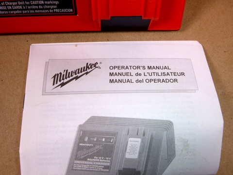 48-59-0255 Milwaukee Power Plus Universal One Hour NiCd AC Charger | Industrial MRO Tools and Replacement Industrial Equipment Components