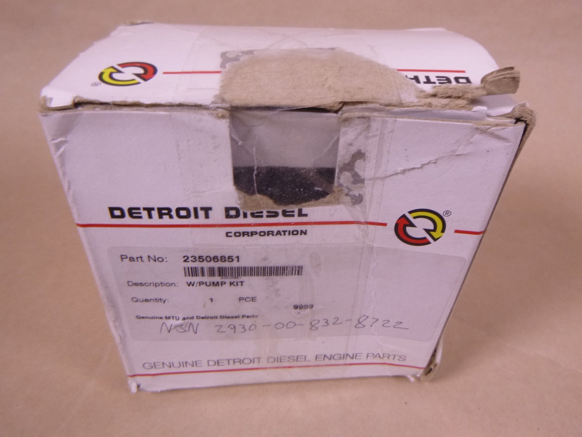 OEM Detroit Diesel 23506851 Water Pump Repair Kit For 71 Series Engine *MISSING TRIANGLE GASKET* | Replacement Truck Parts, Trailer Accessories, Automobile Supplies, Car Parts &amp; Accessories