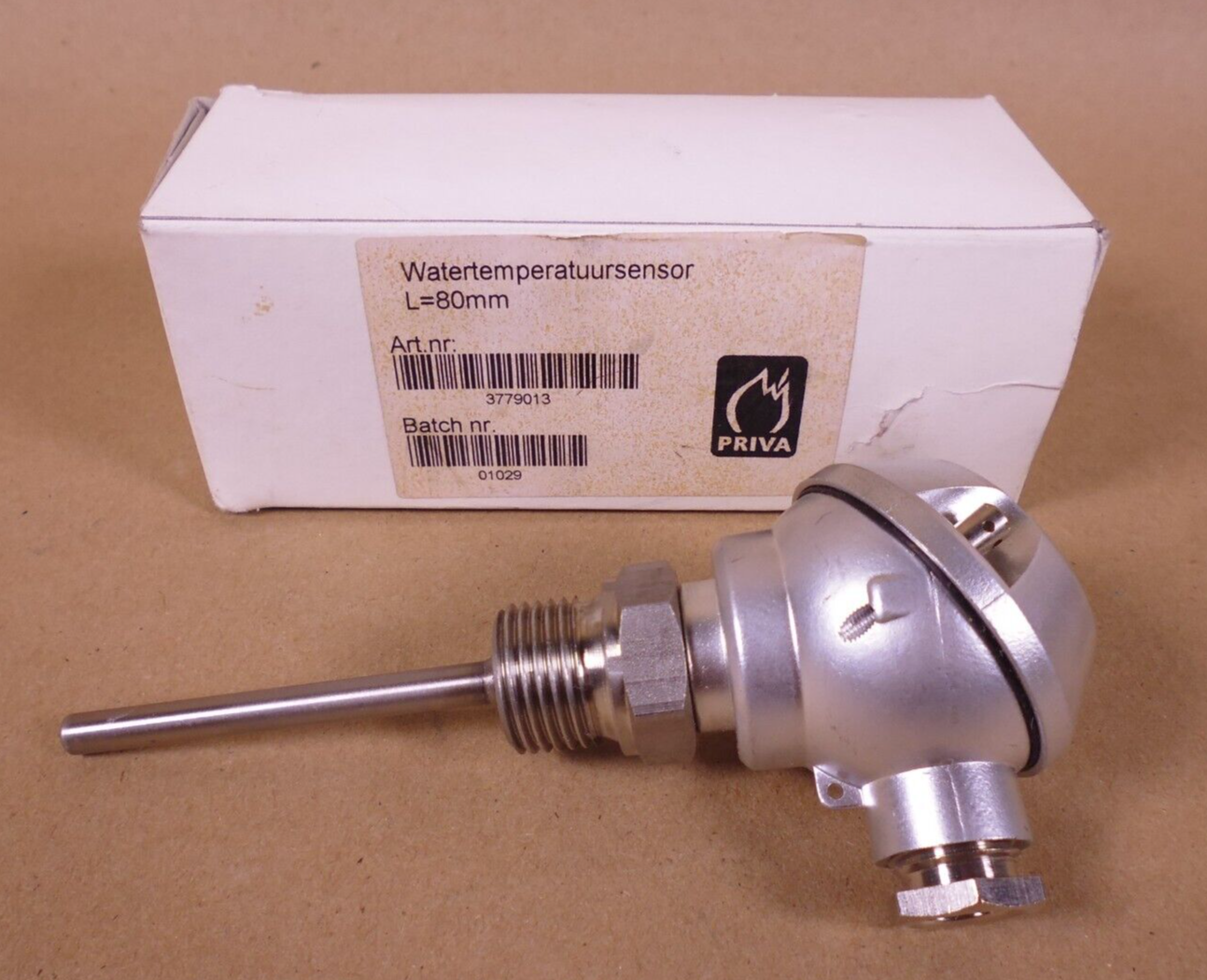 Priva 3779013 Water Temperature Sensor L=80mm , Universal Input Priva Blue ID | Electrical MRO Replacement Parts &amp; Components and Commercial Electrical Supplies Company