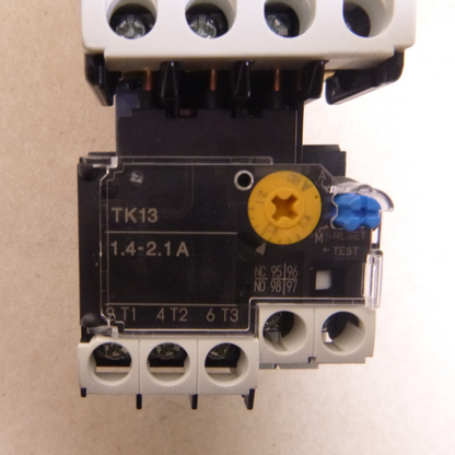 SC-03 Fuji SW-NO3/T Magnetic Starter 110V Coil With Thermal Relay TK13 1.4-2.1 A | Electrical MRO Replacement Parts &amp; Components and Commercial Electrical Supplies Company