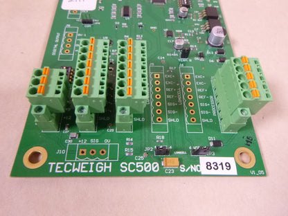 Tecweigh SC500 Wy15 Belt Scale Signal Conditioning Circuit Board