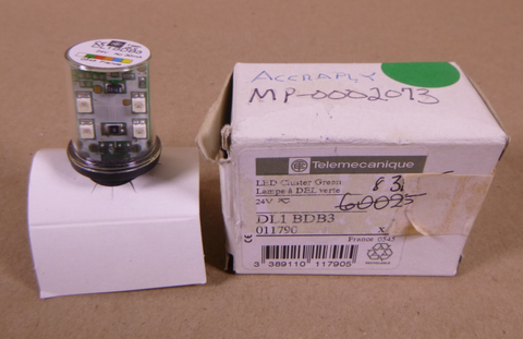 Telemecanique DL1BDB3 LED Cluster Green 24V , 011790 | Electrical MRO Replacement Parts & Components and Commercial Electrical Supplies Company