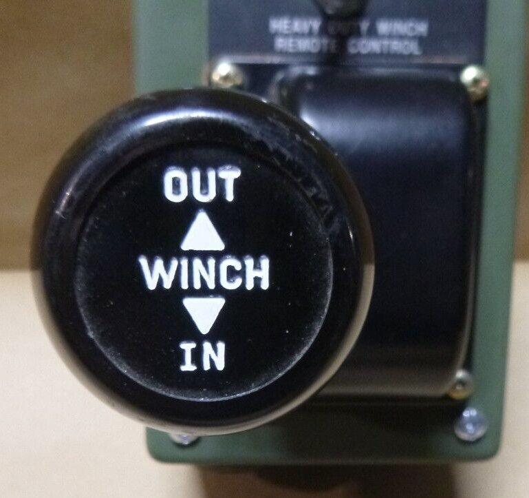 USGI M977 Hemtt Right Side Remote Winch Control 1437940U, 2590-01-217-8317 | Replacement Truck Parts, Trailer Accessories, Automobile Supplies, Car Parts &amp; Accessories