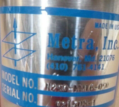 METRA USA N250-NW16-050 VALVE &amp; 1100-008 EXHAUST FILTER FOR VACUUM PUMP | Industrial MRO Replacement Parts, Manufacturing Machine Parts &amp; Components, Heavy Equipment Parts Supplier