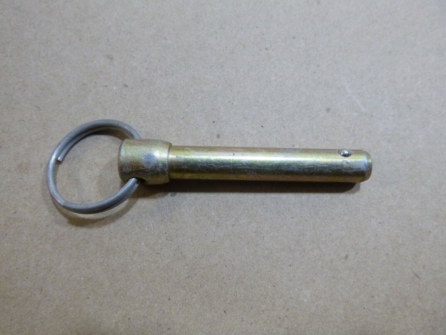 3/8" X 1.80" GRIP LENGTH BALL LOCK QUICK RELEASE PIN (R HDL) M45952-1-6-18 | Industrial Replacement Nuts &amp; Bolts Distributor and Machinery Screws &amp; Fasteners Supply
