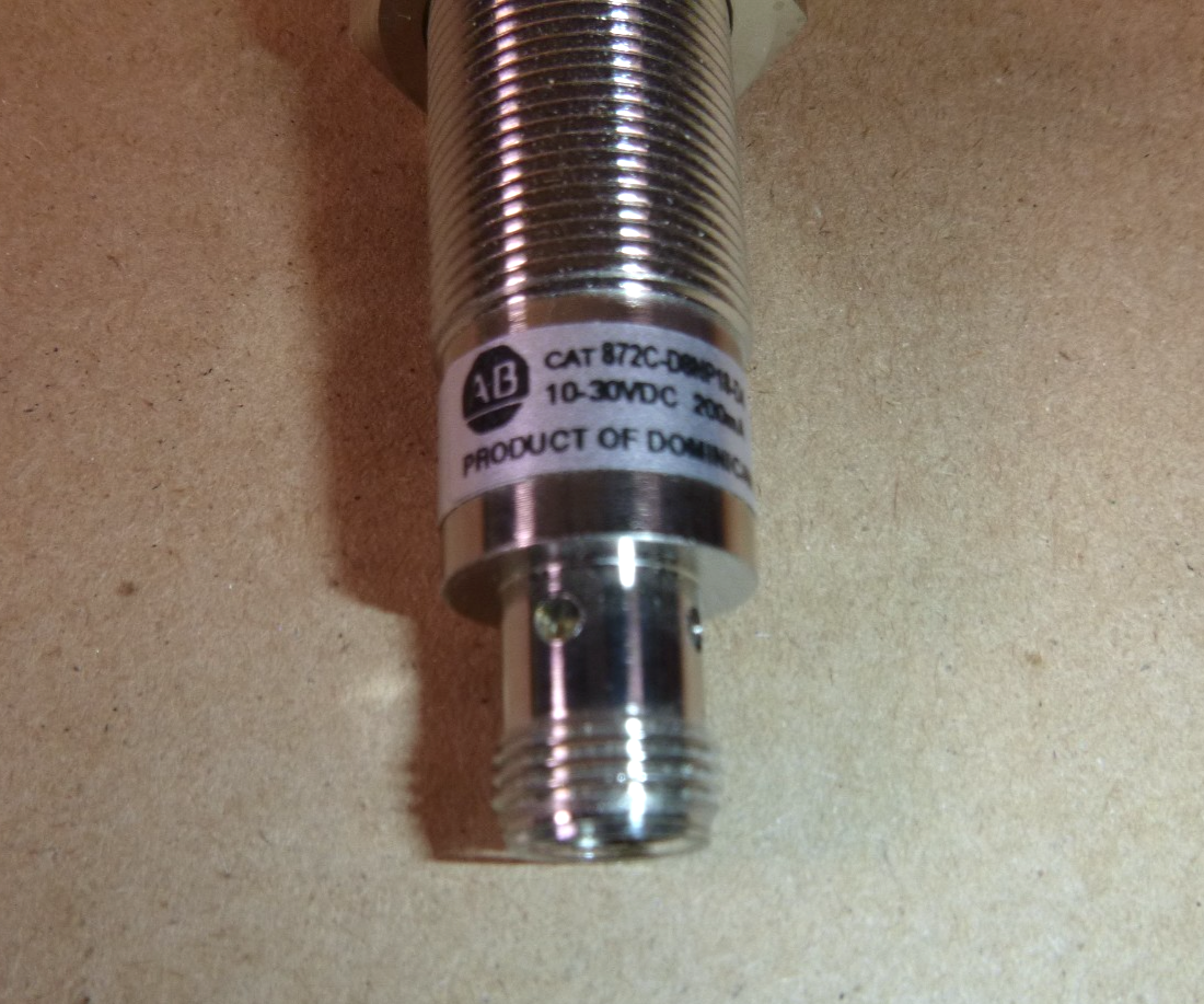 Allen Bradley 872C-D8NP18-D4 Inductive Proximity Sensor Switch 10-30VDC | Electrical MRO Replacement Parts &amp; Components and Commercial Electrical Supplies Company