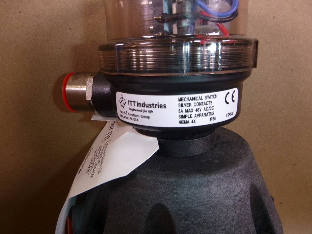 1" ITT Pneumatic Actuator 90psi B209 W/Tri-Clamp Connection & Mechanical Switch | Electrical MRO Replacement Parts & Components and Commercial Electrical Supplies Company