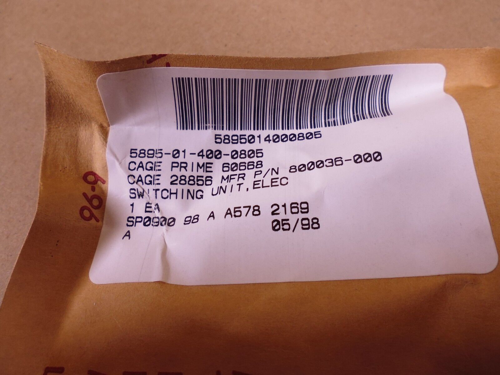 K Electronics 800036-000 Electronic Command Switching Unit , 5895-01-400-0805 | Electrical MRO Replacement Parts &amp; Components and Commercial Electrical Supplies Company