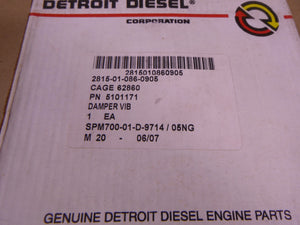 5101171 OEM Detroit Diesel 8V71 8V92 Camshaft Vibration Dampener | Replacement Truck Parts, Trailer Accessories, Automobile Supplies, Car Parts & Accessories