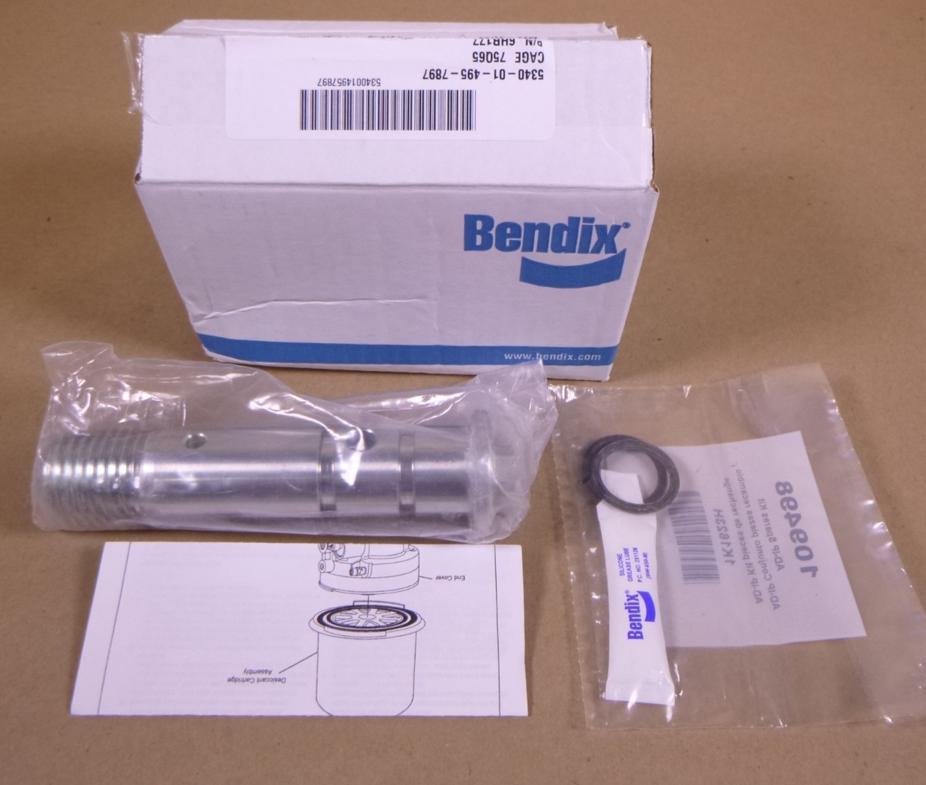 BENDIX AD-IP Spares Bolt Cartridge Kit 109498 , 5340-01-495-7897