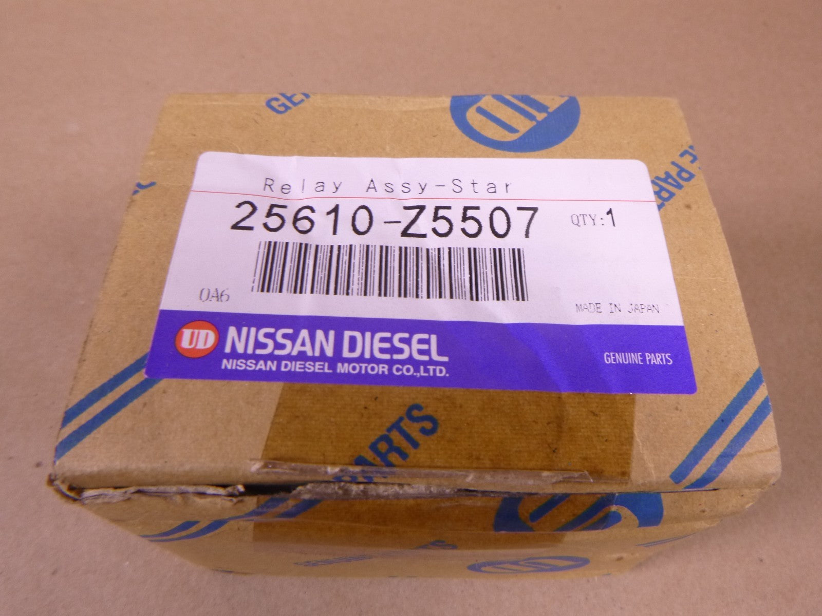 25610-Z5507 12V OEM Nissan Diesel Relay Assembly MS3-601-1 Genuine | Replacement Truck Parts, Trailer Accessories, Automobile Supplies, Car Parts &amp; Accessories