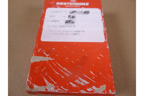 Westerbeke 037672 Main Bearing Set STD 4-Cylinder 44A/B 12.5 BTDB- 15.0 BTDC