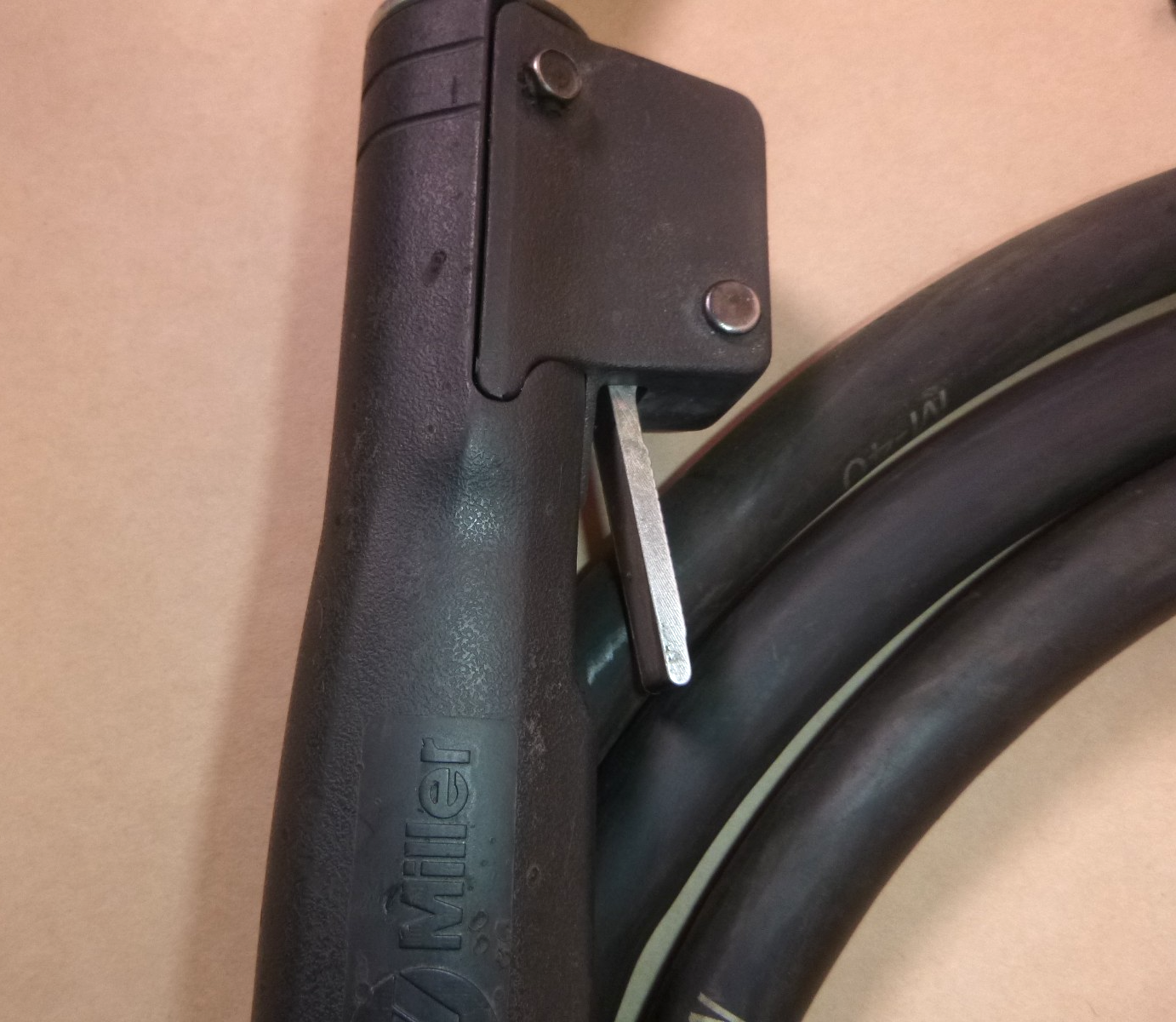 USED Genuine Miller 169606 Mig Welding Gun Torch Stinger M-40 15 ft M40 MADE IN USA | Industrial MRO Tools and Replacement Industrial Equipment Components