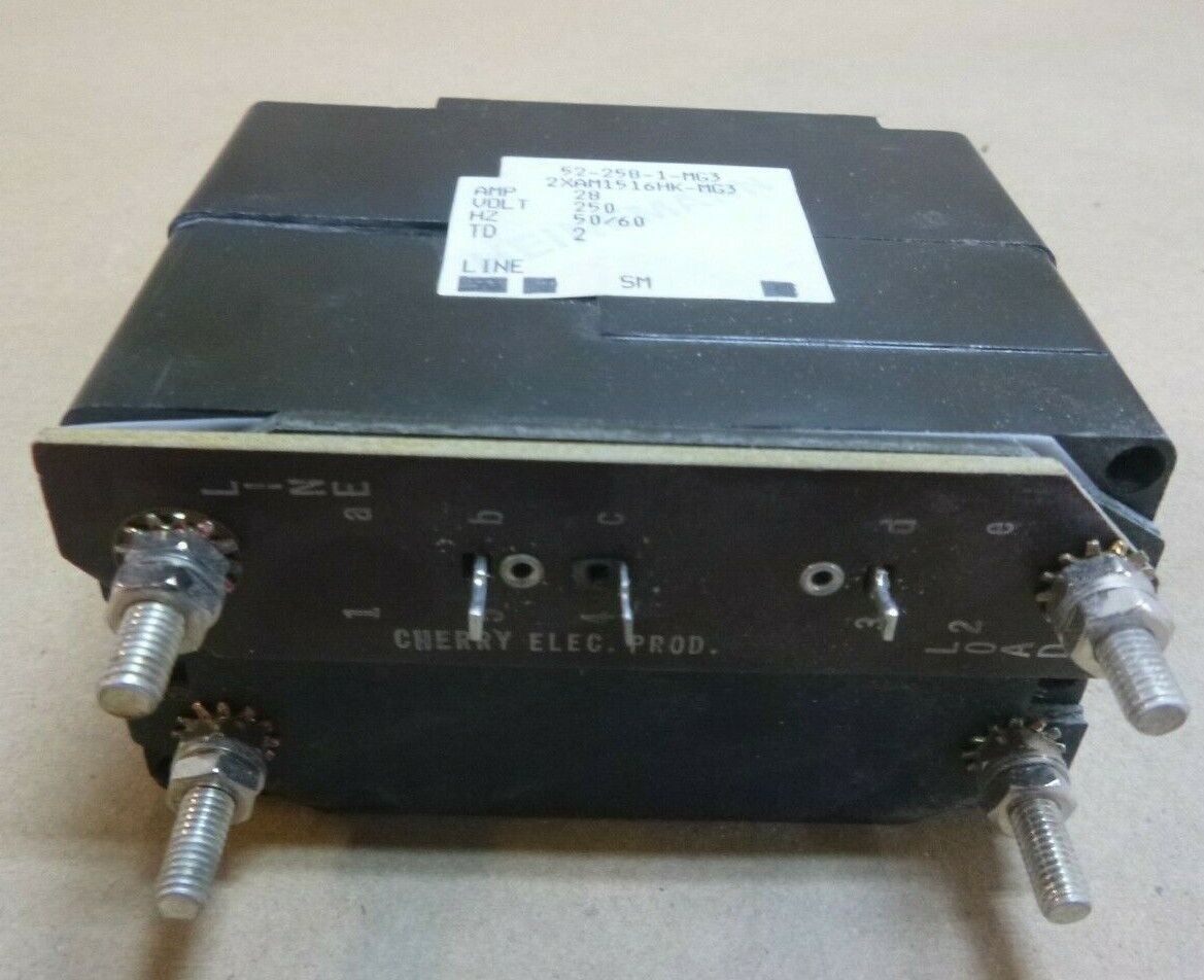 EATON 52-258-1-MG3 CIRCUIT BREAKER 28A 250V 2POLE , 5925-00-832-9953 | Electrical MRO Replacement Parts &amp; Components and Commercial Electrical Supplies Company