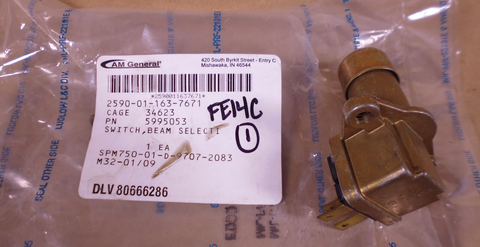 Headlight Beam Selecting Dimmer Switch For M915 Series 5995053 2590-01-163-7671 | Replacement Truck Parts, Trailer Accessories, Automobile Supplies, Car Parts & Accessories