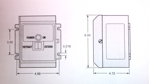 Warner Electric MCS-2005 Electrak 1 Actuator Control Module 6932-448-011 | Electrical MRO Replacement Parts & Components and Commercial Electrical Supplies Company