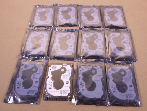 USED (12x) Seagate Laptop Ultrathin ST500LT032 500GB 2.5" SATA Hard Drive | Electrical MRO Replacement Parts & Components and Commercial Electrical Supplies Company