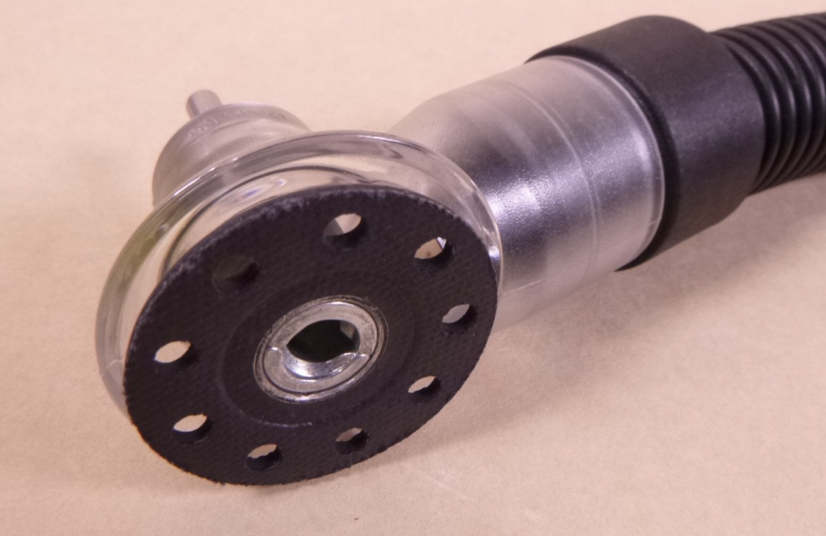 Clayton Clear Revolution Abrasive Disc Grinding Wheel Sander Shroud Hose , 2"