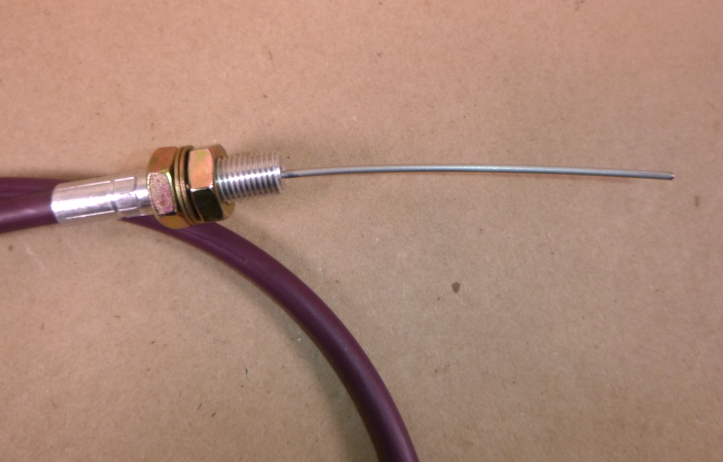 USGI Push Pull Cable 48" Overall Lenght 2-5/8" Travel SS Core Oshkosh 1FC42 | Replacement Truck Parts, Trailer Accessories, Automobile Supplies, Car Parts & Accessories