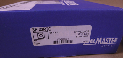 SF-32RTC Sealmaster 2" Inch Four Bolt HD Flange Mounted Bearing Concentric Lock | Industrial MRO Replacement Parts, Manufacturing Machine Parts &amp; Components, Heavy Equipment Parts Supplier