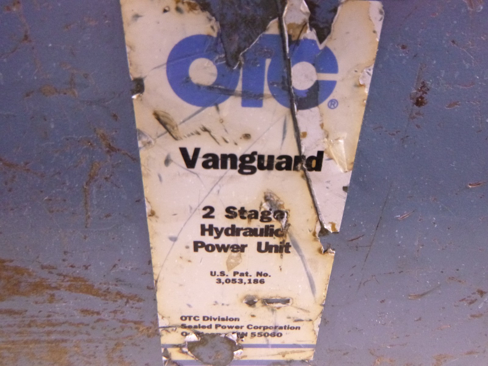 OTC 4063 Vanguard High-Pressure Two-Stage Hydraulic Power Unit 10,000 PSI