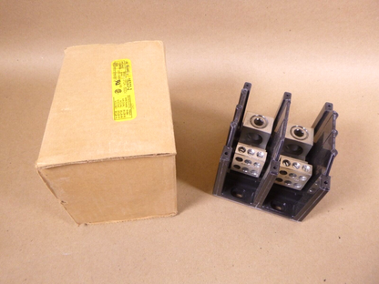 New Bussmann 16323-2 Power Distribution Block 310 Amp 600 Volt 2 Pole to 6 Pole | Electrical MRO Replacement Parts &amp; Components and Commercial Electrical Supplies Company
