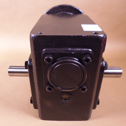 Worldwide Size 262 Worm Gear Reducer, 20:1, Flange Input, Double End Output | Industrial Electric Motors, Pumps &amp; Parts