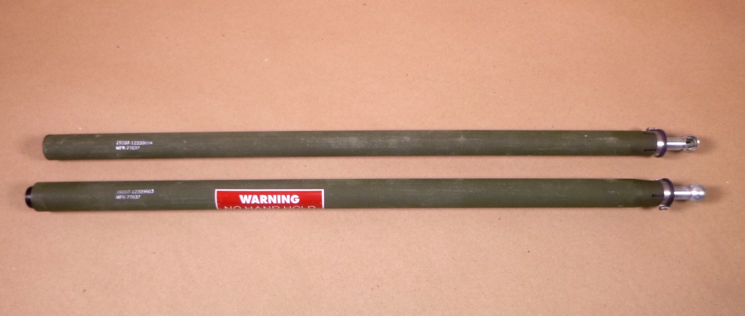 USGI M998 M1113 Rear Cargo Hatch Door Lift Kit 12340832-3, 2590-01-212-1057 | Genuine HMMWV Replacement Parts and Military Surplus Humvee Parts &amp; Accessories