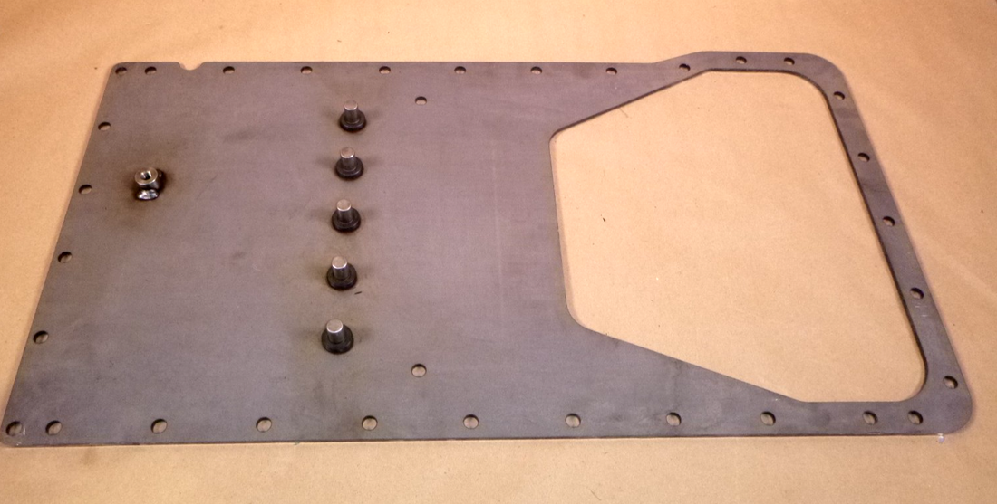 2P-2351 Oil Pan Plate Fits Caterpillar 3304, 3304B, D330C &amp; G3304 Engines 2P2351 | Industrial Tractor Parts Supplier and Surplus Tractor Parts &amp; Accessories