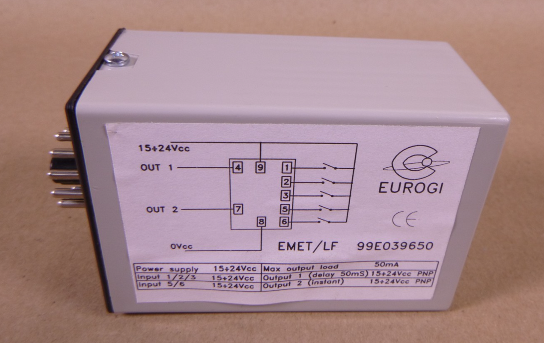EUROGI 99E039650 (EMET/LF) Time Relay 24V | Electrical MRO Replacement Parts &amp; Components and Commercial Electrical Supplies Company