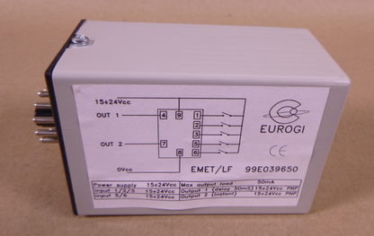 EUROGI 99E039650 (EMET/LF) Time Relay 24V | Electrical MRO Replacement Parts &amp; Components and Commercial Electrical Supplies Company