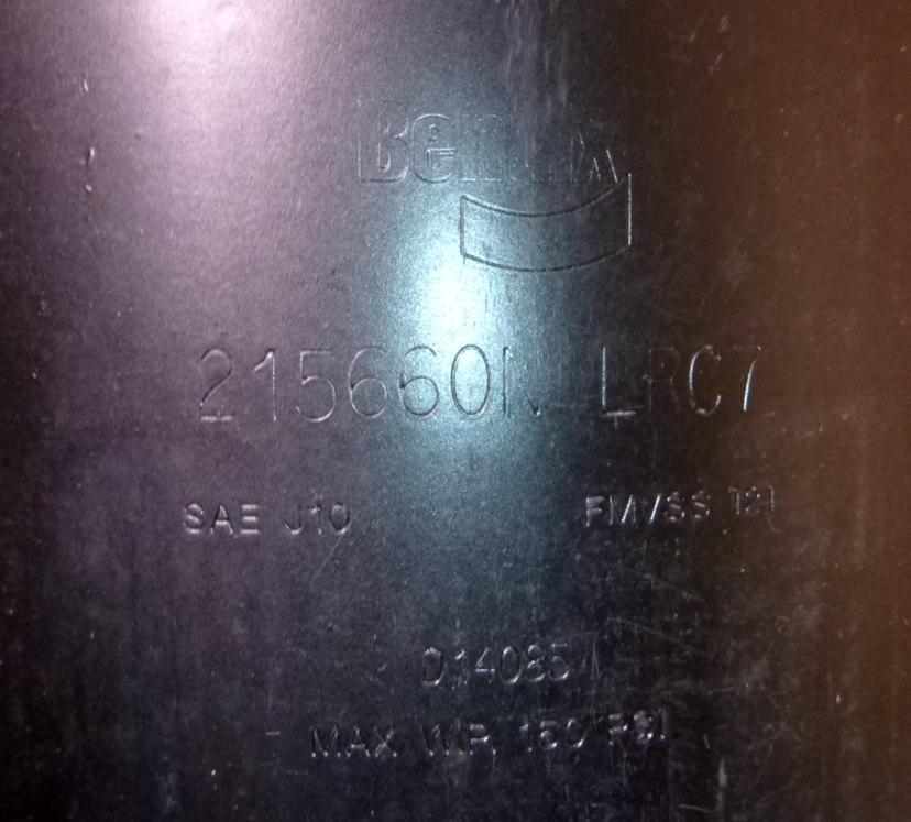 Genuine Bendix Air Brake Pressure Tank Reservoir 215660N | Replacement Truck Parts, Trailer Accessories, Automobile Supplies, Car Parts & Accessories