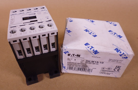 EATON DILM15-10 XTCE015B10C XT IEC Contactor , 415/480V 50/60HZ , Moeller Series