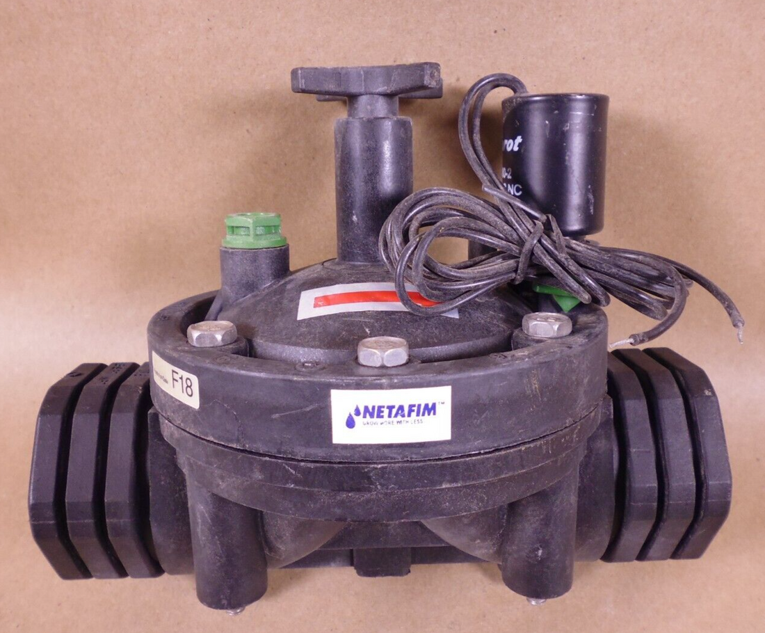 Netafim 1.5" 1-1/2" Throttling 2-Way Control Valve 24VAC S-80-2 | Industrial MRO Replacement Parts, Manufacturing Machine Parts &amp; Components, Heavy Equipment Parts Supplier